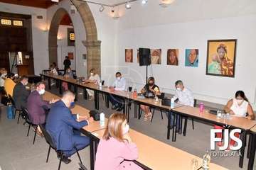 Héctor Suárez deja la Alcaldía de Telde en un Pleno sin intervención de la oposición/Francisco Javier Santana.